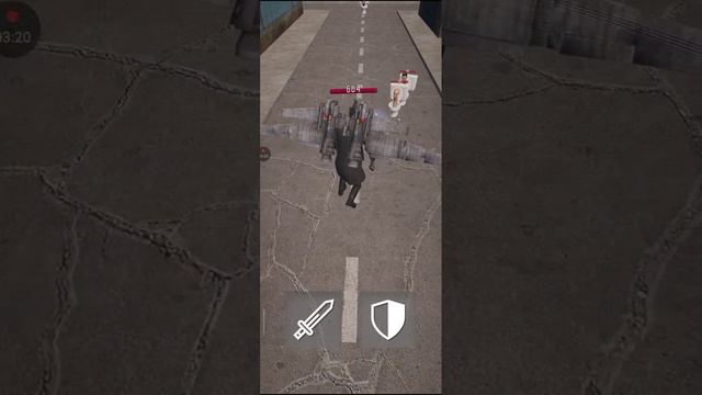 Купил камера мена титана в игре Toilet Fight