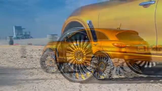 Un auto extraordinario: 2015 Infiniti FX with 32-inch wheels смотреть онлайн