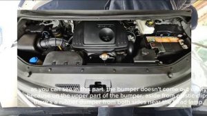 2018 Hyundai Grand Starex (Bumper) removal procedures.