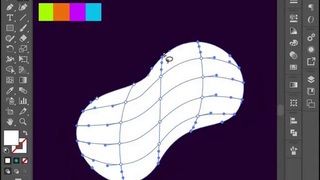 Create Shape Abstract Liquid | Liquid shape in Illustrator | Adobe Illustrator Tutorial (SPEED ART смотреть онлайн