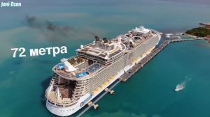 Круизный лайнер Wonder of the Seas  Чудо морей самый большой лайнер в мире