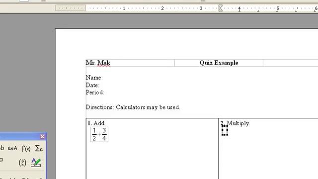 How To: Math Quiz in Open Office [Part 2] смотреть онлайн