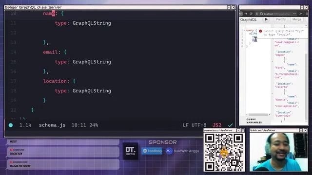 ? Koneksi GraphQL ke Database - Belajar GraphQL Server Bagian 2 | RandomScreencast смотреть онлайн