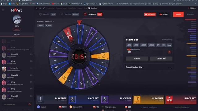 НОВЫЙ РЕЖИМ НА HOWL.GG | КАК МОЖНО ЗАРАБОТАТЬ 1000 РУБЛЕЙ ЗА 5 МИНУТ | HOWL.GG | STEAM | RUST| CSGO смотреть онлайн