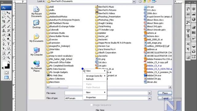 Open Command in Photoshop 11 смотреть онлайн