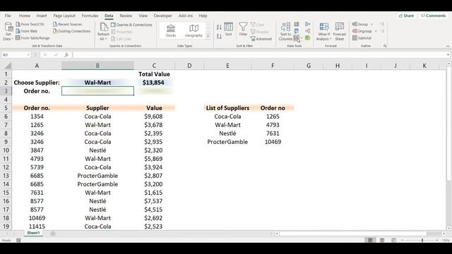 Excel - Multiple drop down lists and SUMIFS function смотреть онлайн