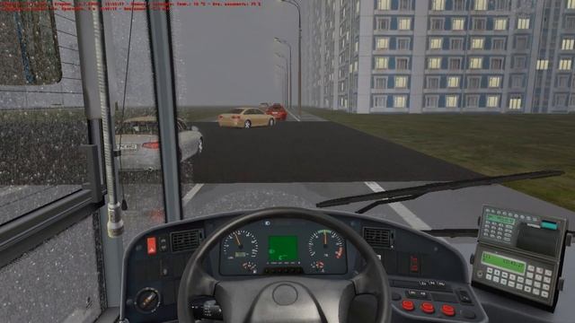 Mercedes-Benz Conecto на 1 маршруте в Южной Москве! Самый запутанный маршрут + информатор - OMSI 2 смотреть онлайн