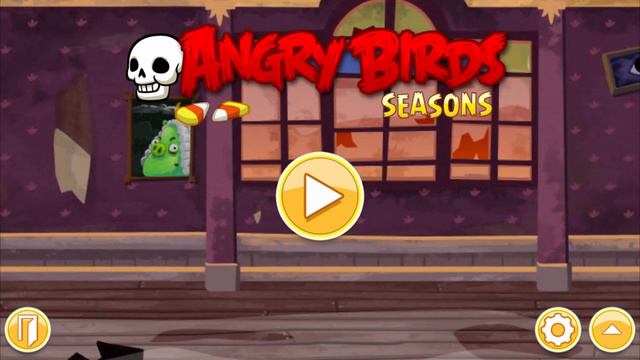 Angry Birds SEASONS haunted hogs theme soundtrack | halloween(2012) theme смотреть онлайн