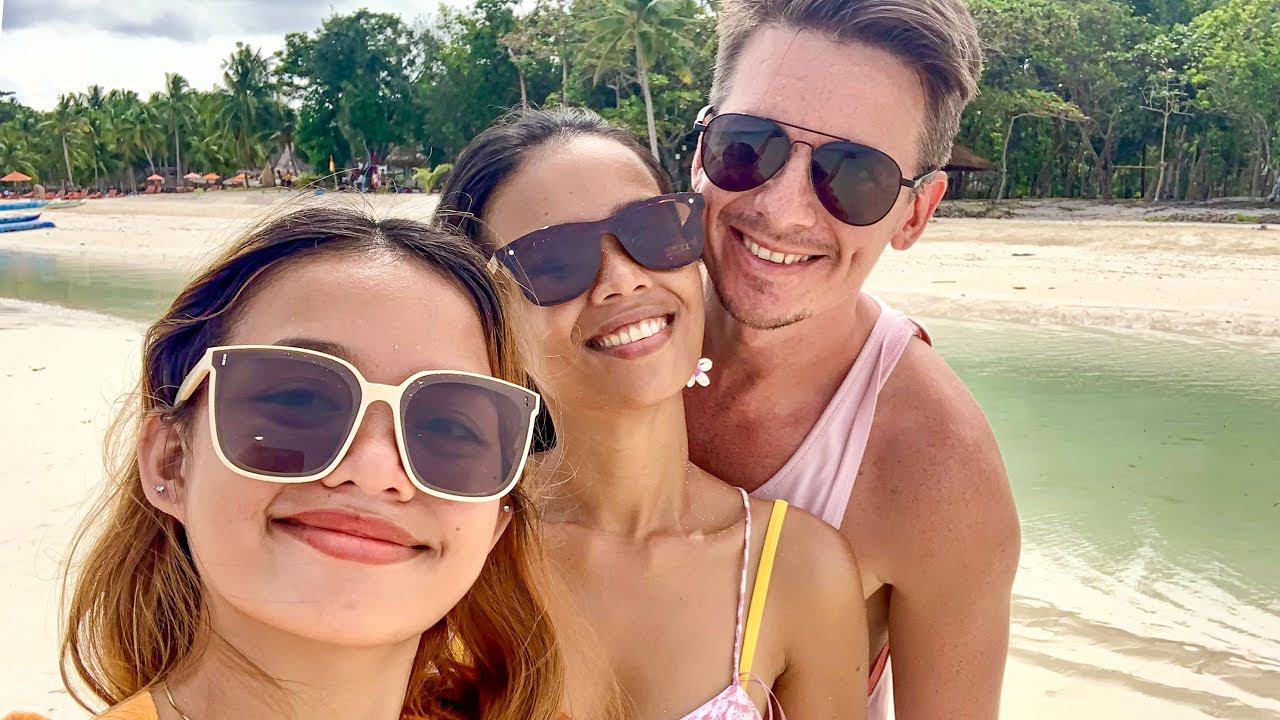 Мечты о муже иностранце / Общаемся с сестрой Найви/ Белый филиппинский пляж смотреть онлайн