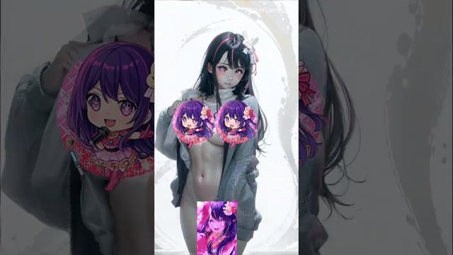 【AI Dance】Hoshino Ai - Ahegao「Oshi no Ko」 смотреть онлайн