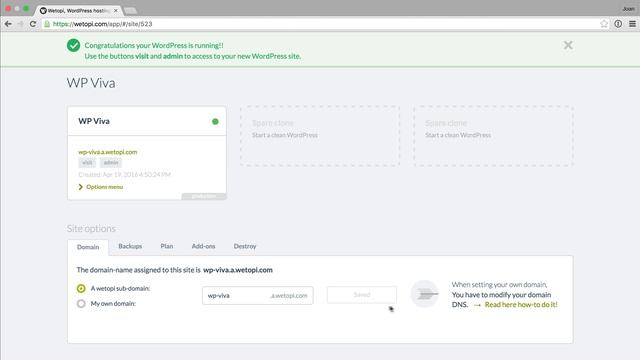 20 seconds to start a finely-tuned WordPress. смотреть онлайн