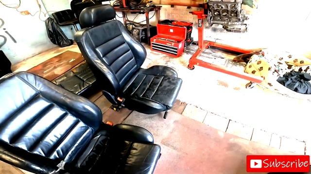 Audi 80 B4 Saloon leather seats feom Audi S4 B5 смотреть онлайн