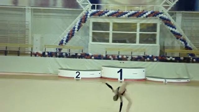 Петухова Анастасия - Обруч - КМС Чемпионат СПБ смотреть онлайн