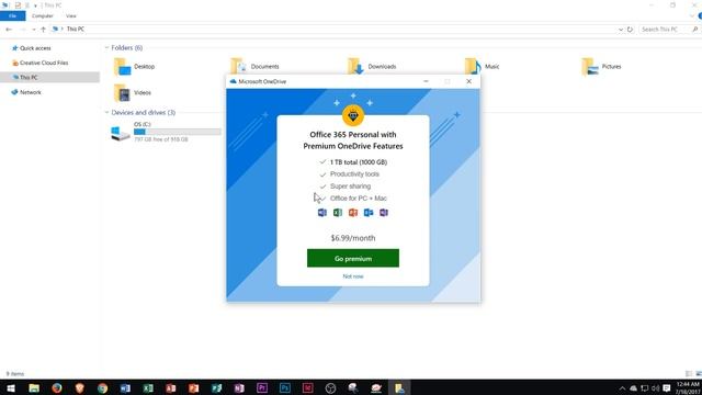 Windows 10 - OneDrive Sync Tutorial - How To Use Microsoft One Drive - Download to MS File Explorer смотреть онлайн