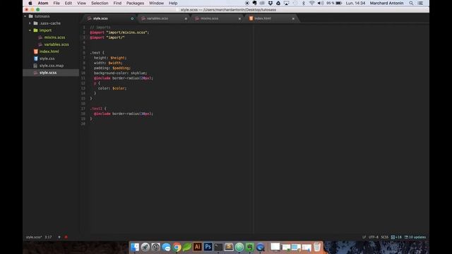 Tutoriel SASS - #4 - Les imports [FR] смотреть онлайн