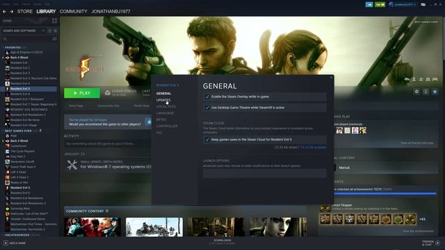Resident Evil 5 Not Launching On Steam Games For Windows Live Error Fix #jmg #jonathanbj1977 #re5