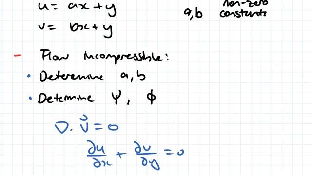 Stream Function and Velocity Potential Function Example | Fluid Mechanics смотреть онлайн