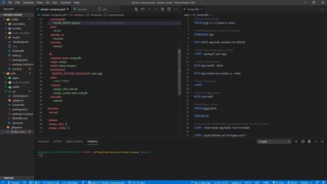 Docker Node, React, MongoDB - Part 2 смотреть онлайн