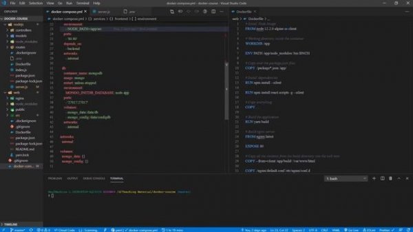 Docker Node, React, MongoDB - Part 2