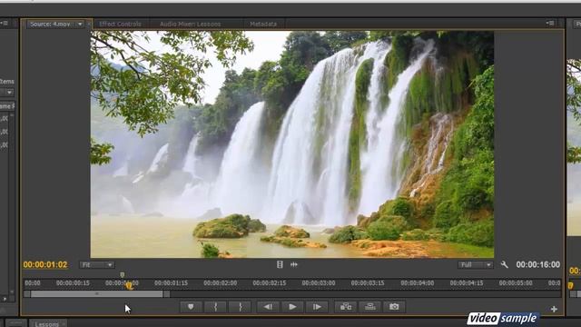 Adobe Premiere Pro CS6.  Окно Source в Adobe Premiere Pro CS6.