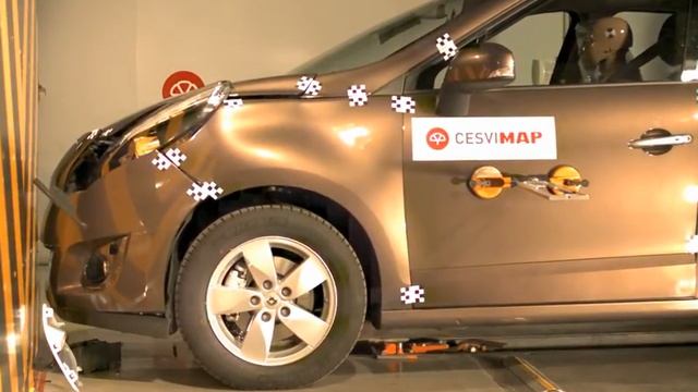 Crast test delantero Renault Grand Scenic en CESVIMAP смотреть онлайн