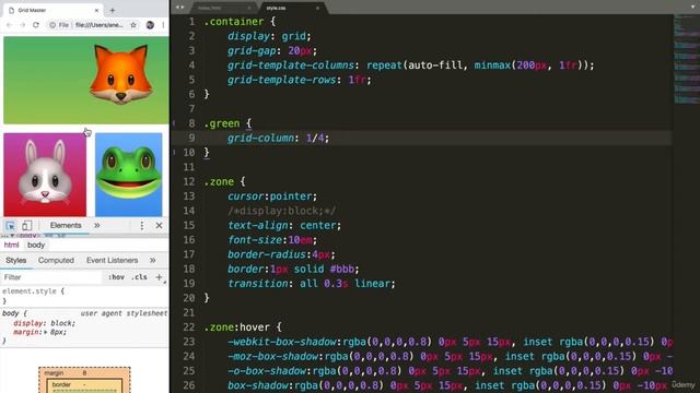9.7 CSS Grid 4 || Web Development Course || HTML CSS React API NPM GitHub node смотреть онлайн