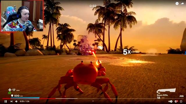 КРАБОВЫЙ УБИЙЦА PUBG! Crab Champions - СМОТРИМ ТРЕЙЛЕР | РЕАКЦИЯ смотреть онлайн