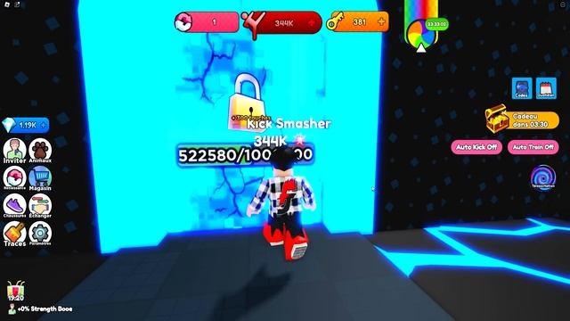 Débloquer le COUP DE PIED NIVEAU MAX dans Door Kicking Simulator ROBLOX смотреть онлайн