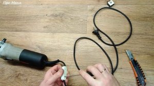 Замена стандартной кнопки включения на болгарке (ЛАЙФХАК)