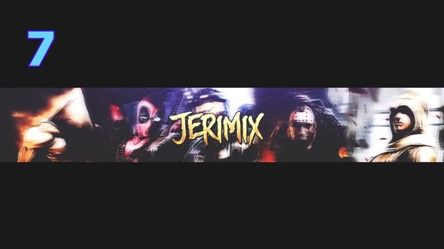 TOP-10 Красивых шапок + ссылки. ГОТОВЫЕ ШАПКИ ДЛЯ КАНАЛА YouTube. смотреть онлайн