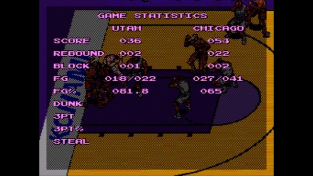 Double Dribble: The Playoff Edition (Sega Genesis) - Game Play смотреть онлайн