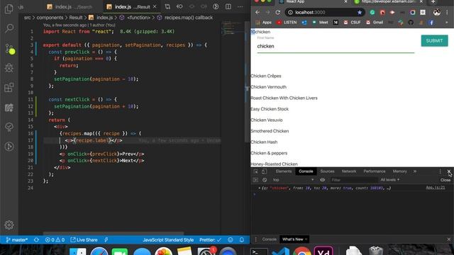 4 - Result Component Updated and Encountered Issue with the API - React Tutorials - Learn React смотреть онлайн