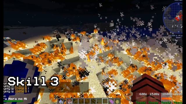 Minecraft Mod Showcase - One Piece Mod ( ALL DEVIL FRUITS AND ABILITIES ) смотреть онлайн