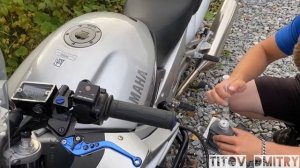 Замена гидравлической жидкости сцепления на мотоцикле Yamaha FJR 1300