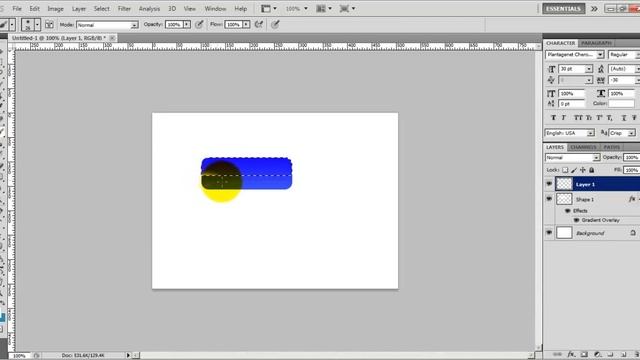 How To Make A Bright Button In Photoshop CS 5 смотреть онлайн