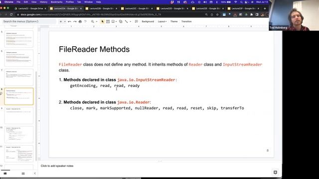 CSCI2120 - Lecture 22A: Unit3-IO - FileReader смотреть онлайн