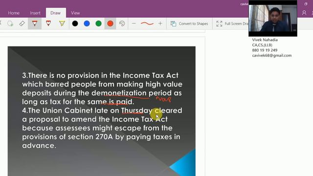 Latest 60% Income Tax on Bank Deposits, Demonetization - Vivek Nahadia CA,CS,(LLB) смотреть онлайн
