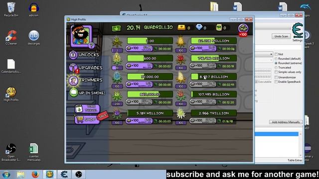 High Profits Infinite money Cheat Engine смотреть онлайн