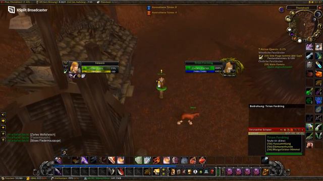 WoW TBC classic Schurke #83 Mit Level 56 in die östlichen Pestländer смотреть онлайн