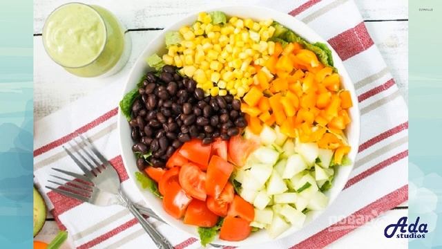 ★СУПЕР!★ БЫСТРЫЙ САЛАТ С ОВОЩАМИ И ФАСОЛЬЮ ★ смотреть онлайн
