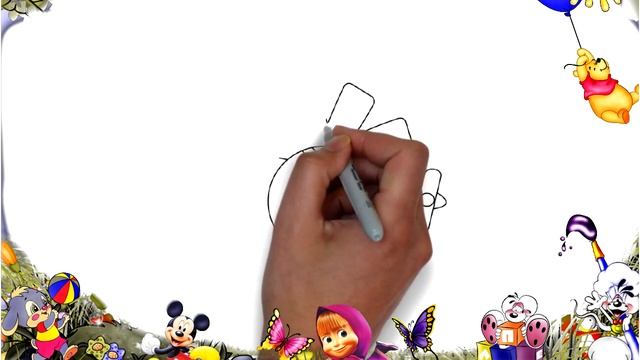 How to draw a helicopter | Как нарисовать вертолет | bolalar uchun kompyuter rasm chizish. смотреть онлайн