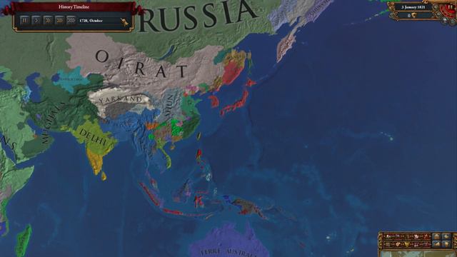 EU4 Development for Ducats - Timelapse смотреть онлайн