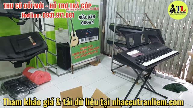 Đàn Organ Yamaha E463 New nguyên thùng giao về Tân Phú TPHCM || Gọi mua 0931971081 смотреть онлайн