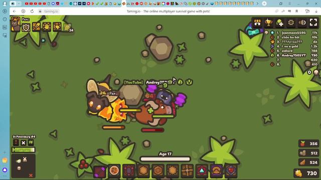 Играю в игру Taming.io (попытка номер 2 построить нормальную базу) часть 8