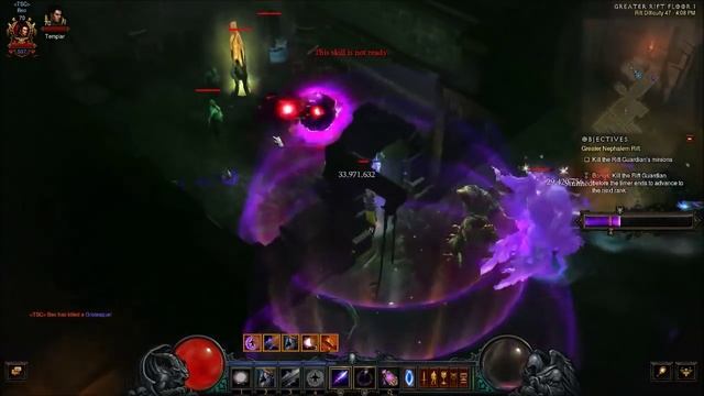 Diablo 3 - Arcane "Bullet Hell" Wizard with Delsere's Magnum Opus Update (GR47) смотреть онлайн
