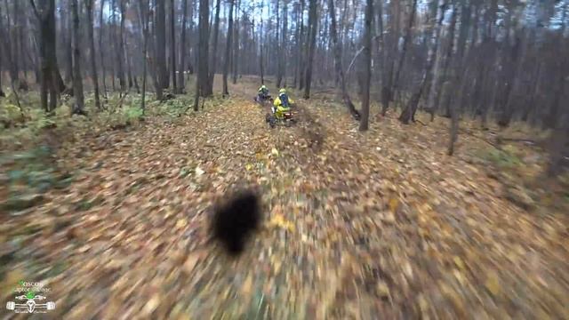 На квадриках по лесу Yamaha YFZ450R, YFM700/ CRASH Honda TRX700/ Kawasaki KFX450/ moto Aprilia. смотреть онлайн