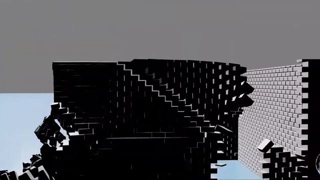 Brick demolition by rayfire смотреть онлайн