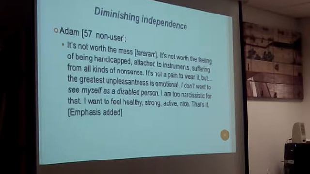 Dana Zarhin- CPAP devices and the emergence of (dis)ability 1-1-17 смотреть онлайн
