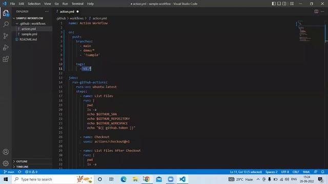 Filtering GitHub Actions Workflow | Workflow syntax for GitHub Actions-filters with multiple events смотреть онлайн