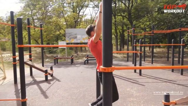 TopWorkout Start. Негативные подтягивания на перекладине верхний широкий хват. Версия 2 смотреть онлайн